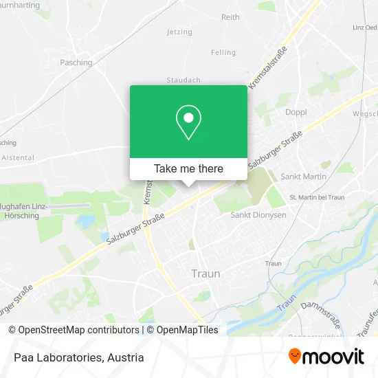 Paa Laboratories map