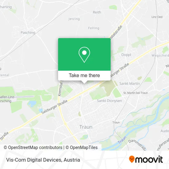 Vis-Com Digital Devices map