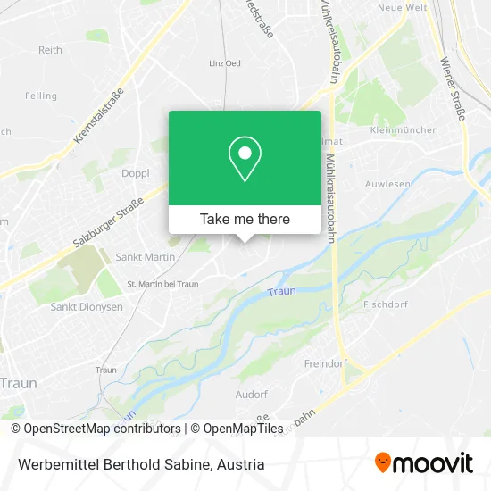 Werbemittel Berthold Sabine map
