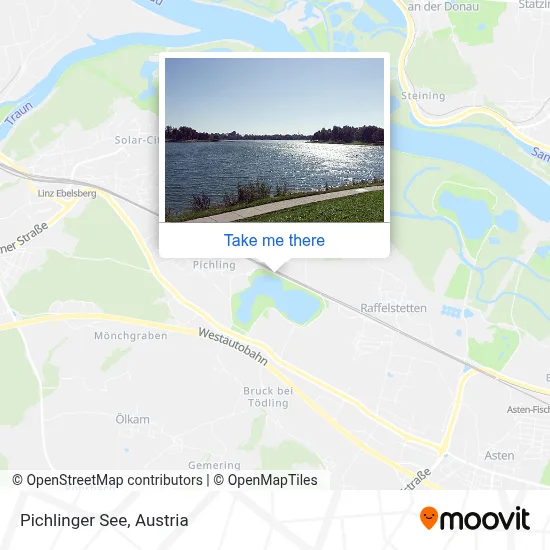 Pichlinger See map