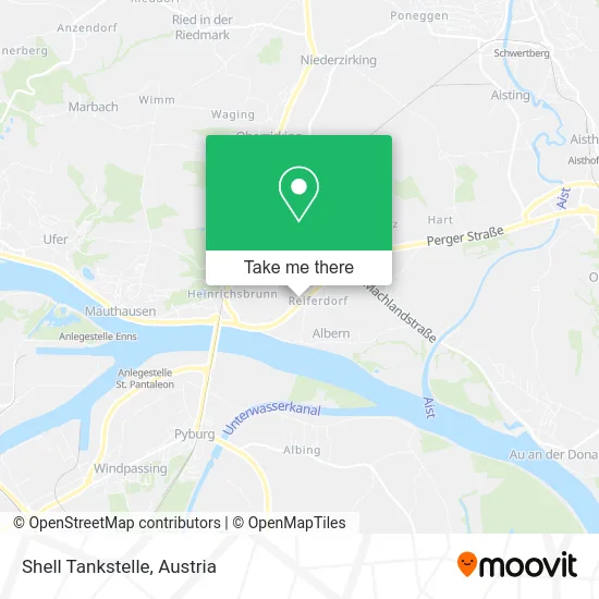 Shell Tankstelle map