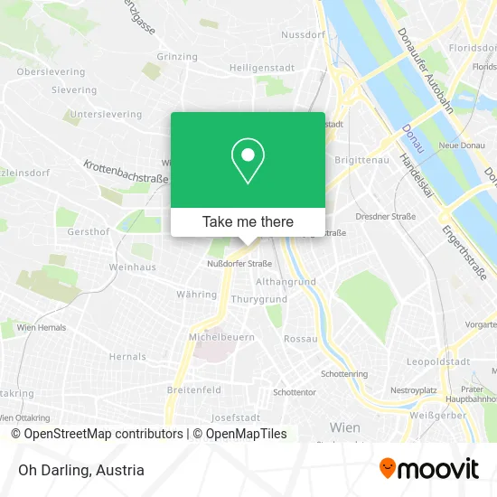 Oh Darling map