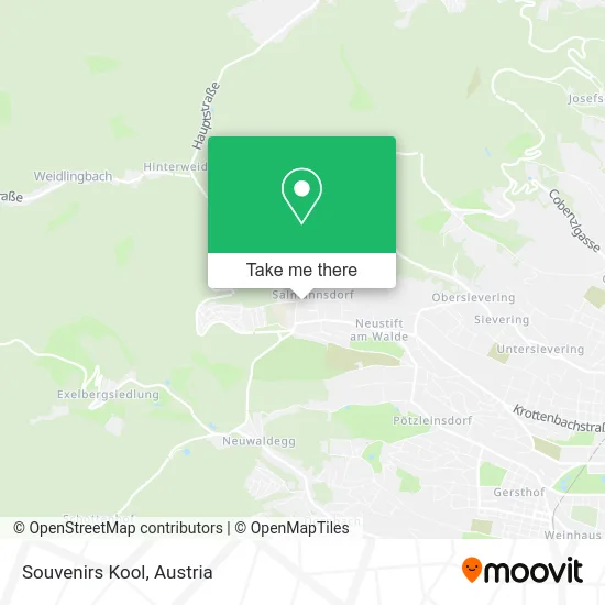 Souvenirs Kool map