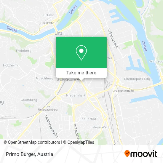 Primo Burger map