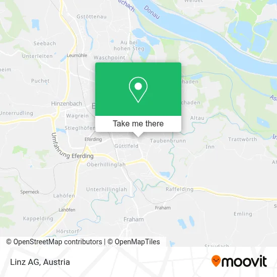 Linz AG map