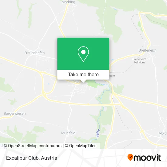 Excalibur Club map