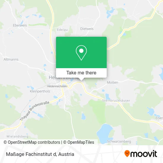 Maßage Fachinstitut d map
