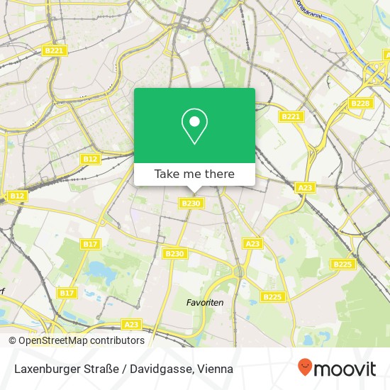 Laxenburger Straße / Davidgasse map