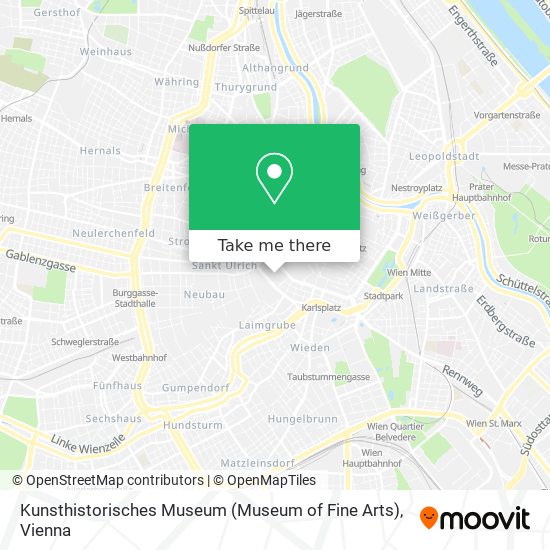 Kunsthistorisches Museum (Museum of Fine Arts) map