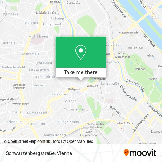 Schwarzenbergstraße map