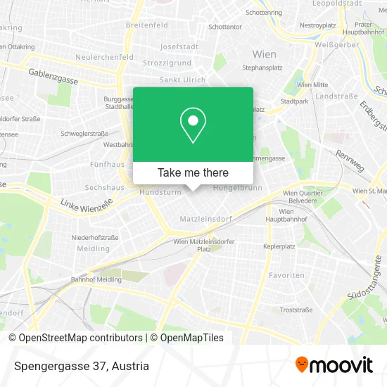 Spengergasse 37 map