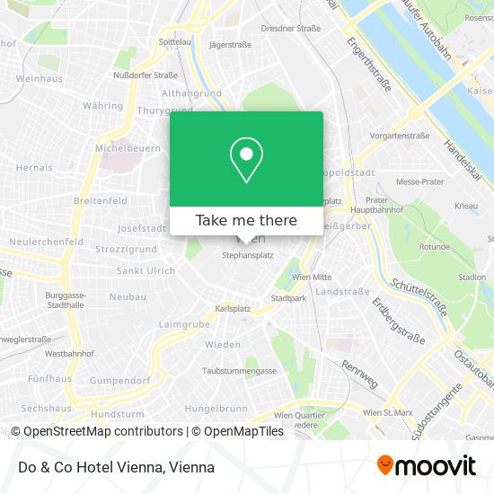Do & Co Hotel Vienna map