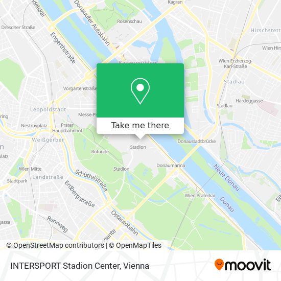 INTERSPORT Stadion Center map