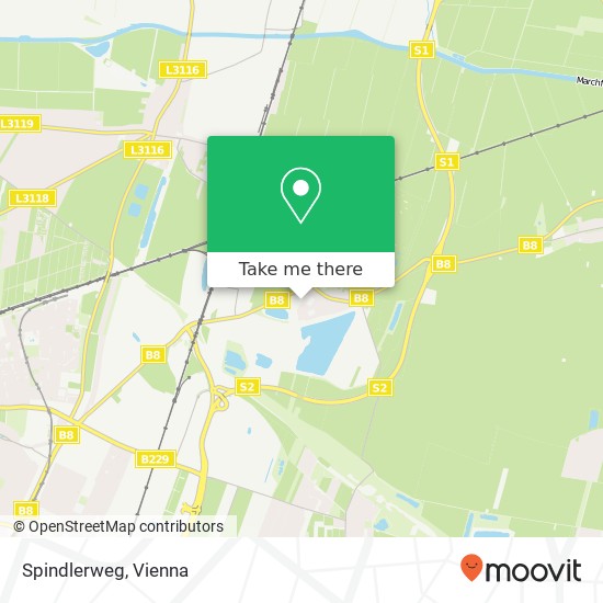 Spindlerweg map