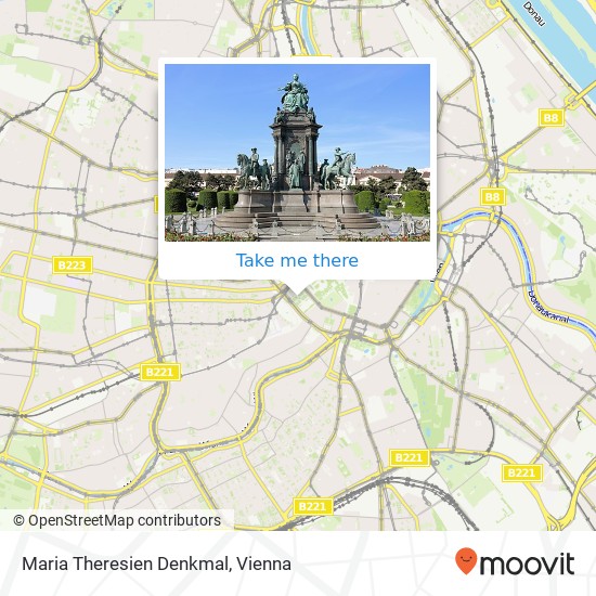 Maria Theresien Denkmal map