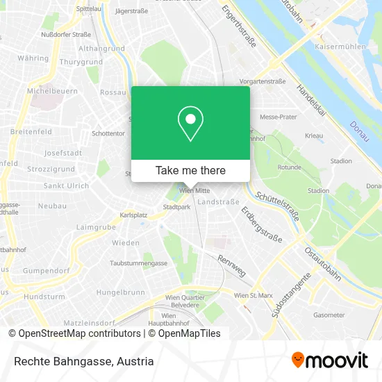 Rechte Bahngasse map