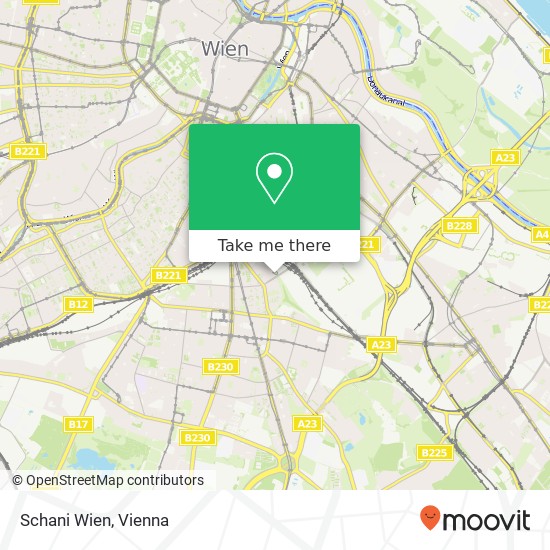 Schani Wien map