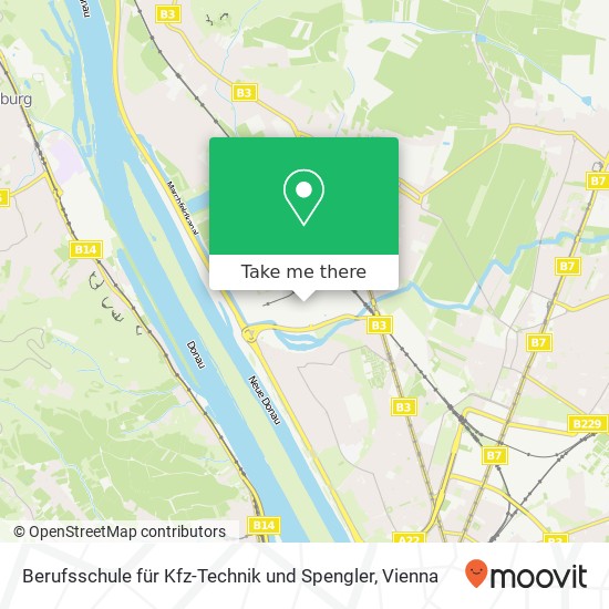 Berufsschule für Kfz-Technik und Spengler map