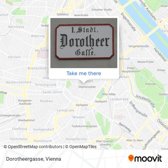 Dorotheergasse map
