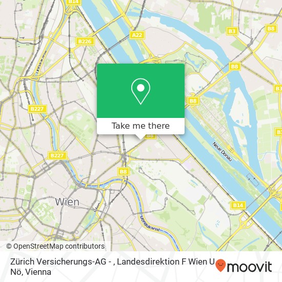 Zürich Versicherungs-AG - , Landesdirektion F Wien U Nö map