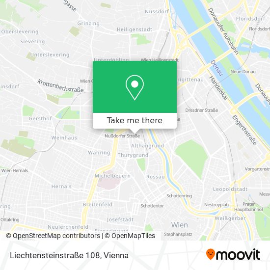 Liechtensteinstraße 108 map