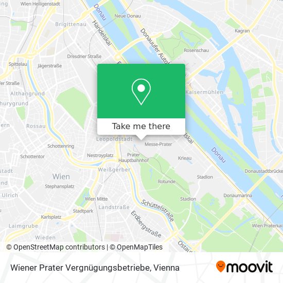 Wiener Prater Vergnügungsbetriebe map