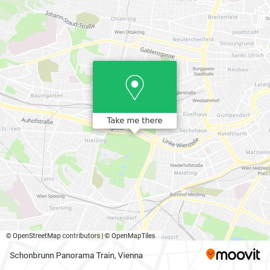 Schonbrunn Panorama Train map