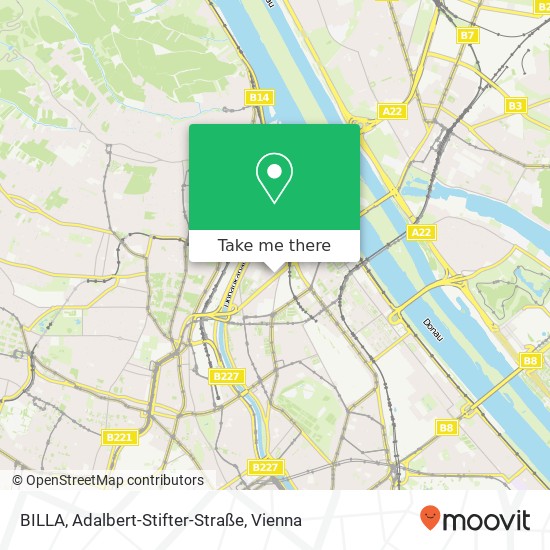 BILLA, Adalbert-Stifter-Straße map