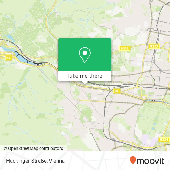 Hackinger Straße map