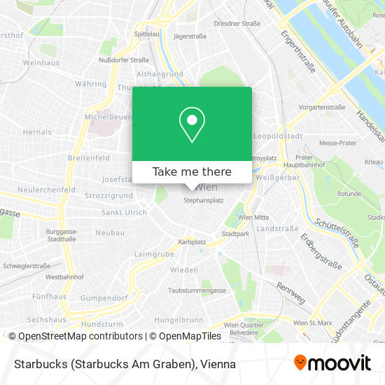 Starbucks (Starbucks Am Graben) map