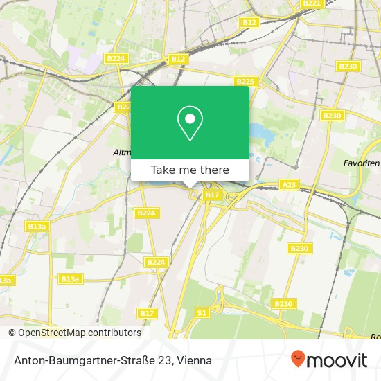 Anton-Baumgartner-Straße 23 map