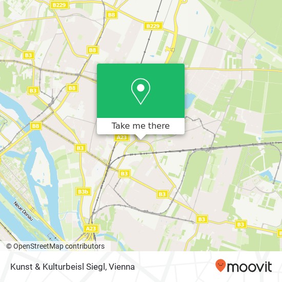Kunst & Kulturbeisl Siegl map