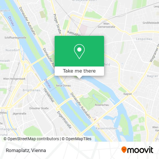 Romaplatz map