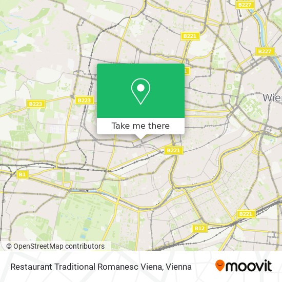 Restaurant Traditional Romanesc Viena map