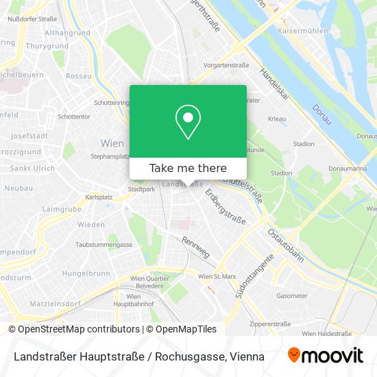 Landstraßer Hauptstraße / Rochusgasse map