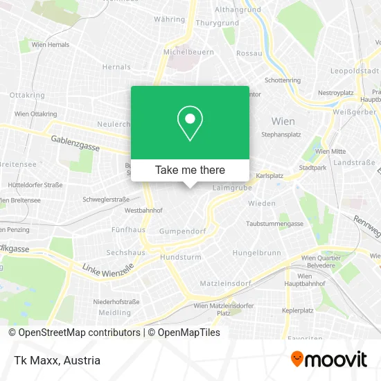 Tk Maxx map
