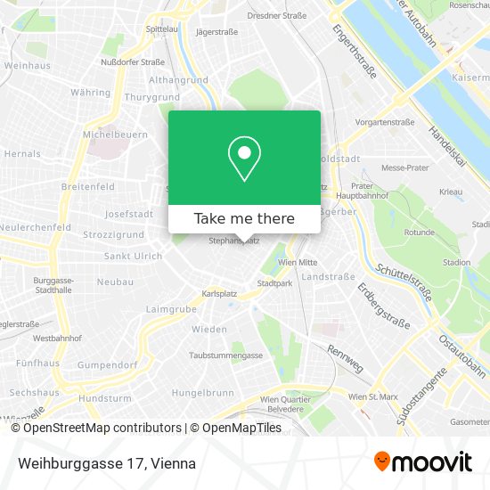 Weihburggasse 17 map