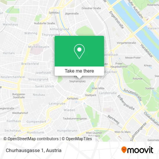 Churhausgasse 1 map