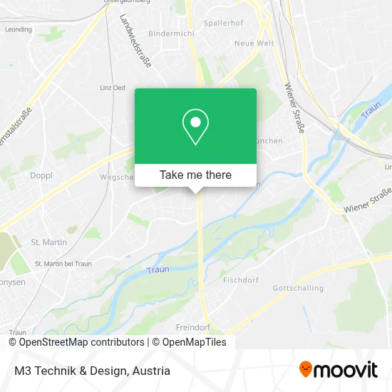 M3 Technik & Design map