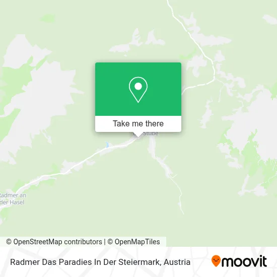 Radmer Das Paradies In Der Steiermark map
