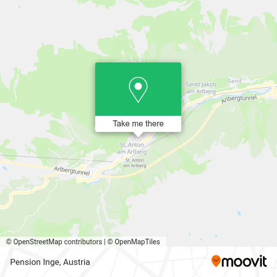 Pension Inge map