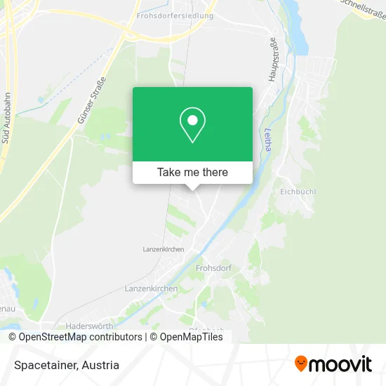 Spacetainer map