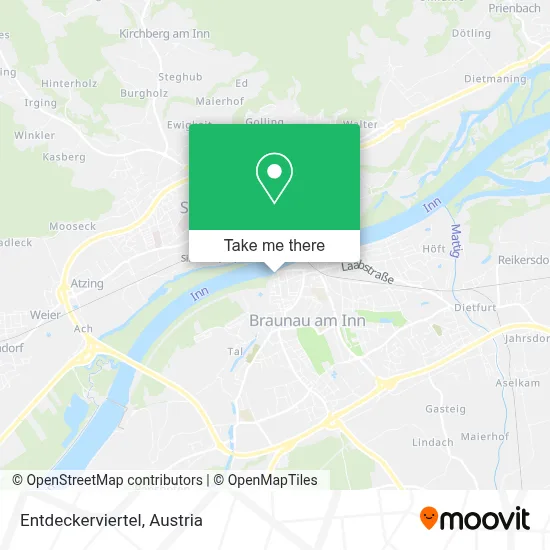 Entdeckerviertel map