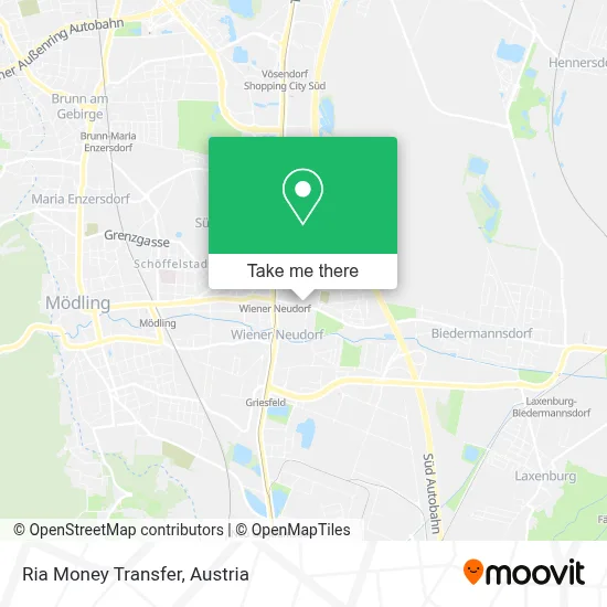 Ria Money Transfer map