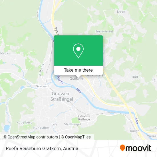 Ruefa Reisebüro Gratkorn map