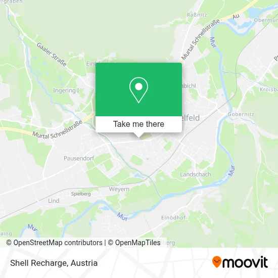 Shell Recharge map