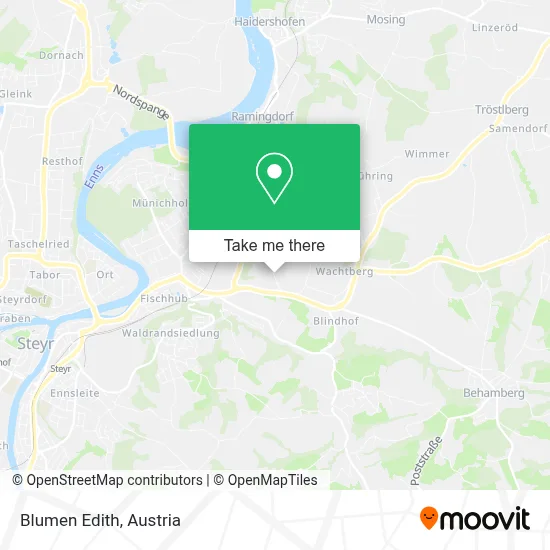 Blumen Edith map
