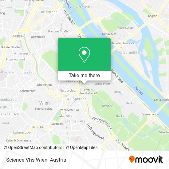 Science Vhs Wien map