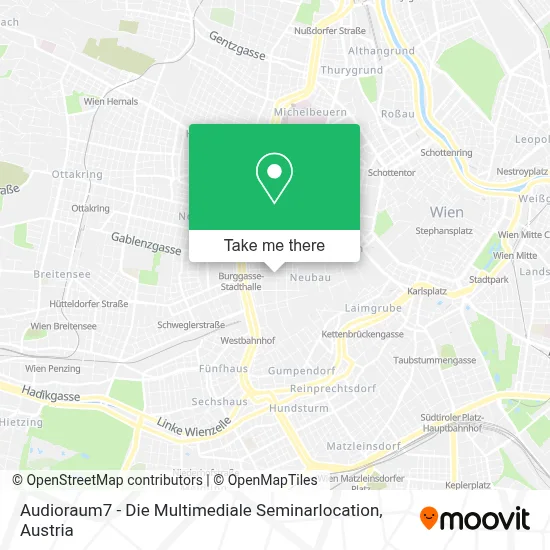 Audioraum7 - Die Multimediale Seminarlocation map