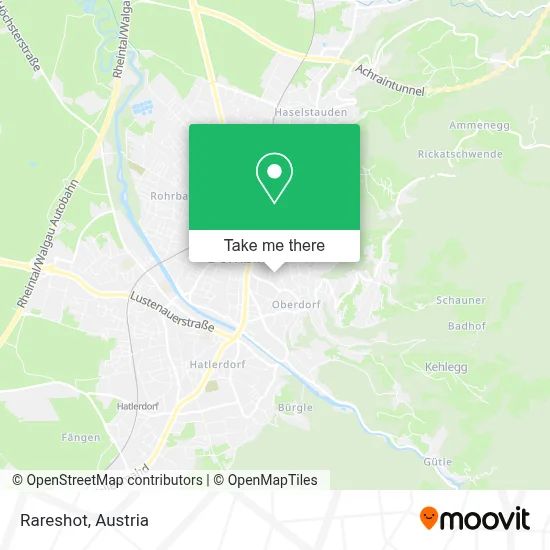 Rareshot map